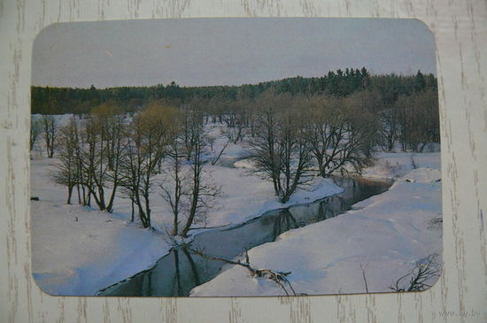Календарик, 1989, Природа.