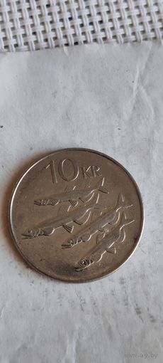 Исландия 10 крон 2008