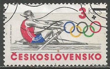 Чехословакия. Олимпиада Лос Анджелес'84. Гребля. 1984г. Mi#2784.