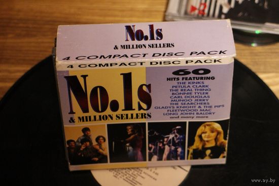 Various - No.1s & Million Sellers (1993, 4xCD, Box Set)