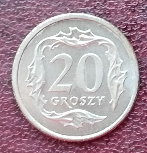 Польша 20 грошей, 1990-2016
