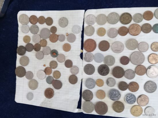 Монеты разные сов. СССР .