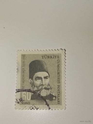 Турция 1964 Ахмет Мухтар-паша (1839–1918), османский военный и государственный деятель