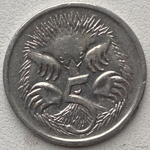 Австралия 5 центов 1987 г.
