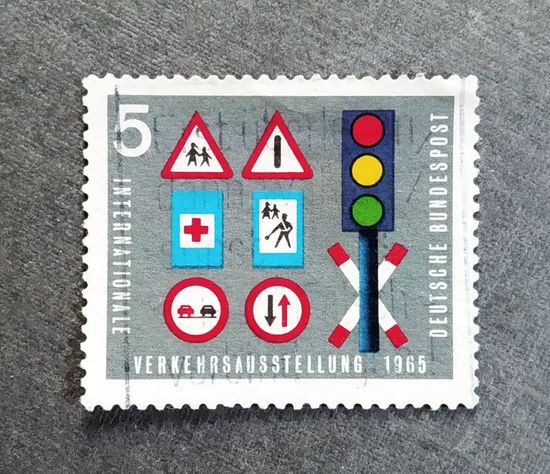 Марка Германия 1965 год Международная выставка