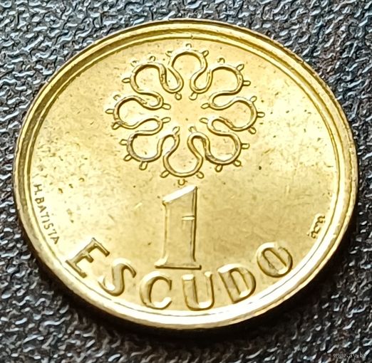 Португалия 1 эскудо, 1996    ( 2-1-8 )