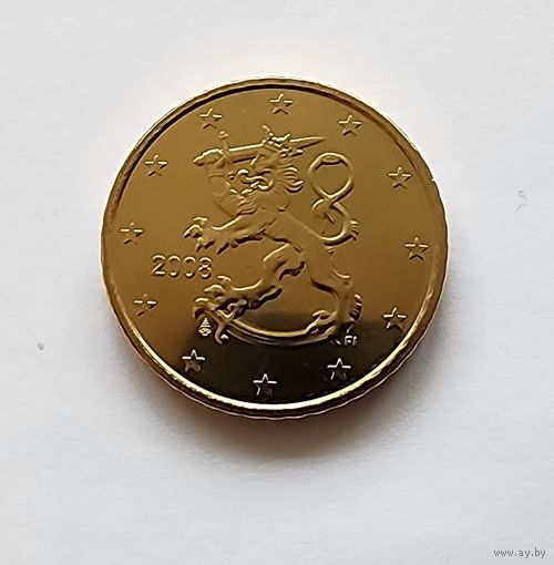 Финляндия 50 евроцентов, 2008 UNC