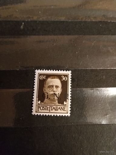 1943 Италия локальный выпуск командования национальной гвардии в Брешии чистая клей лёгкая наклейка искусство культура(4-11)