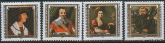 ЛХТ. М. 809/12. 1982. Живопись. Портреты. ЧиСт.