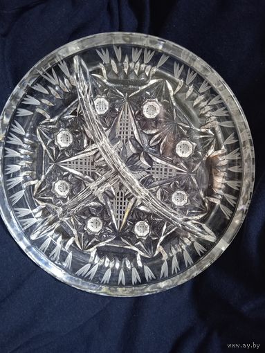 Менажница глубокий винтаж.  d - 17 cm.