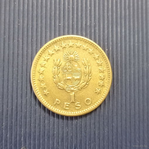 Уругвай 1 песо 1965 год Хосе Артигас