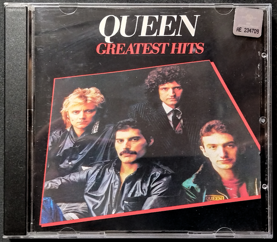 Queen – Greatest Hits I (1991) Red Face, W. Germany, CD