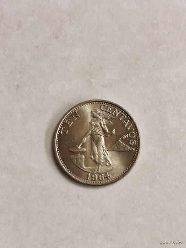 10 сентаво Филиппины.