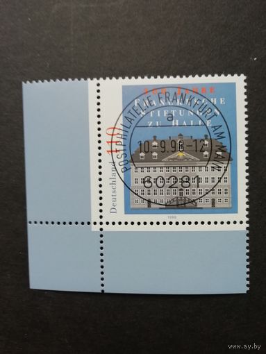 Германия. 1998 Марка "300 лет фонду Франконии в Галле" (гашеная с клеем) Mi.2011 каталог 1.00 евро
