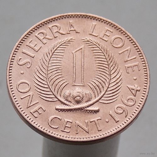 Сьерра Леоне 1 цент 1964