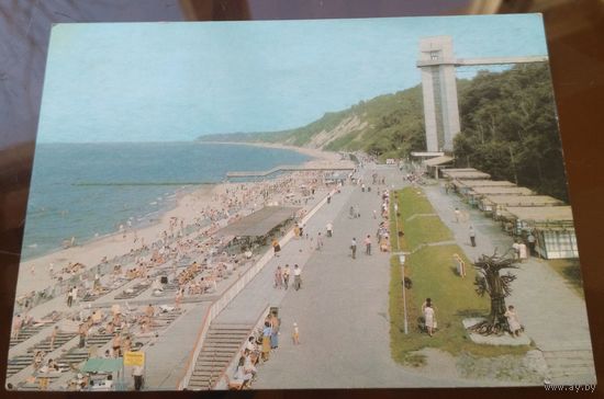 1986 год Светлогорск Набережная ДПМК