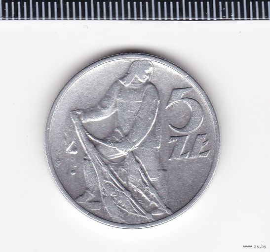 5 ЗЛОТЫХ 1971 ПОЛЬША