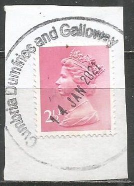 Британия. Королева Елизавета II. 1971г. Mi#565.