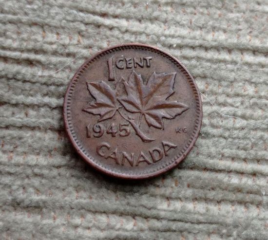 Werty71 Канада 1 цент 1945
