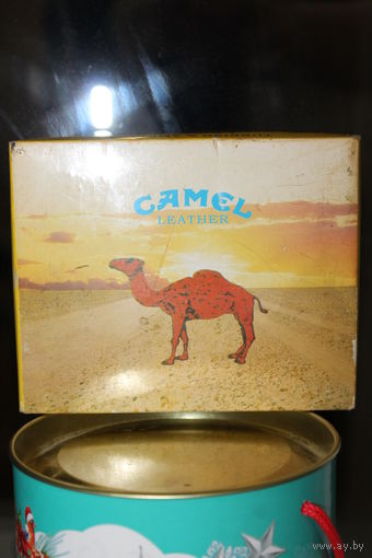 Коробочка CAMEL LEATHER от кожаного портмоне из 90-х