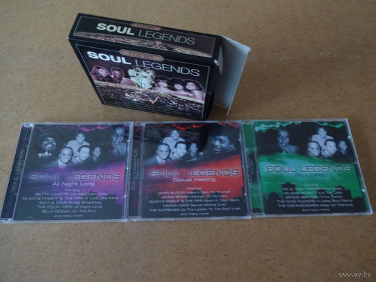 (Box - 3cd)  Soul Legends