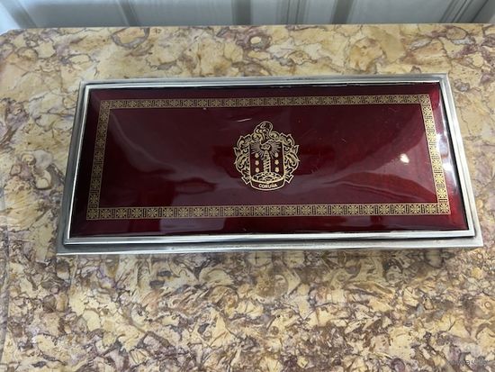 КОРОБКА СЕРЕБРО эмаль