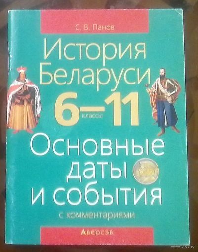История Беларуси 6-11 Основные даты и события с комментариями