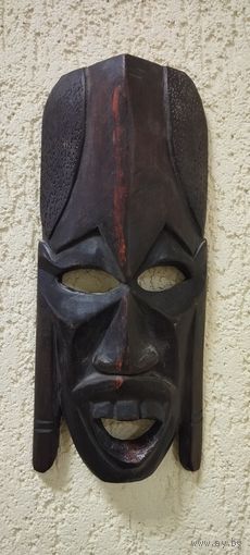 Маска африканский Мужчина (длина 32.5 см), дерево