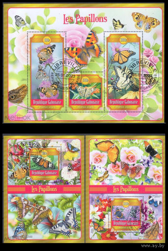 ГАБОН  2023 СЕРИЯ  БЛОКОВ сто