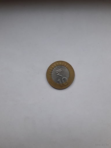 Индия 10рупий Ноида 2012