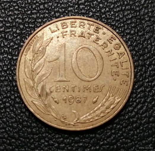 10 сантимов 1987