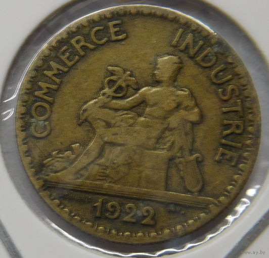 Франция 50 сантимов 1922 г