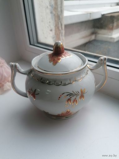 Сахарница сервиза Вербилки барбарис