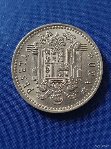 Испания 1 песета 1966