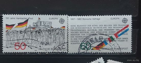 РАСПРОДАЖА ГЕРМАНИЯ 1982г. Полная серия. Гаш.