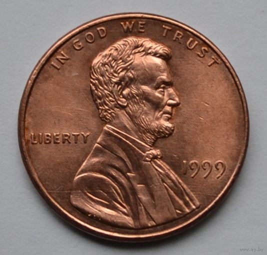 США, 1 цент 1999 г.