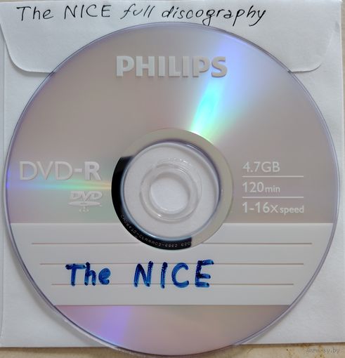 DVD MP3 The NICE полная дискография (Symphonic progressive rock) - 1 DVD