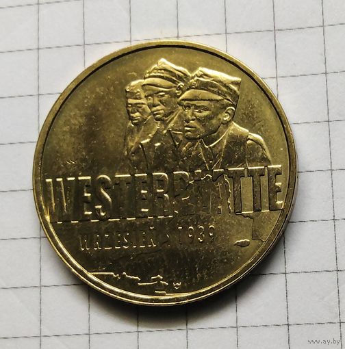 2 злотых 2008г