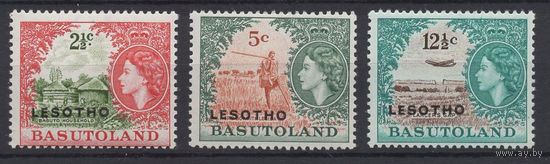 Лесото 1966 **  (SG 113В-115В)