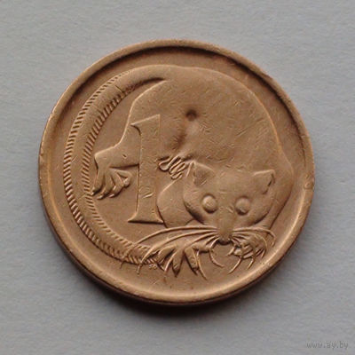 Австралия 1 цент, 1966