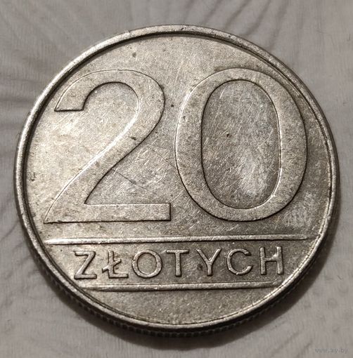 Польша 20 злотых, 1986 (14-7-15)