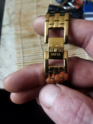 Браслет позолоченный 18к для часов.