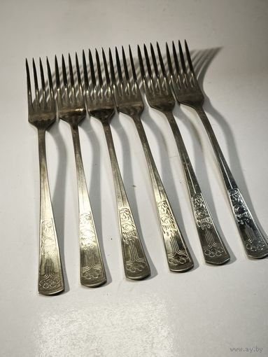 Вилки. Олимпиада 80. Комплект.