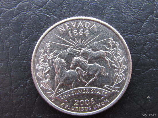 1\4 доллара,2006 Невада. США.