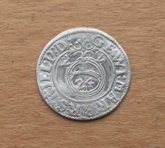 Бранденбург-Пруссия, 1/24 талера (тж. драйпёлькер, полторак) 1622 г., Георг Вильгельм