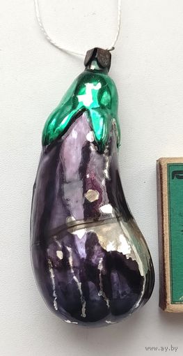 Ёлочная игрушка. Баклажан. Щ-12.