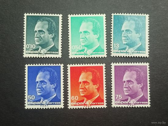 Испания 1989. Король Хуан Карлос I
