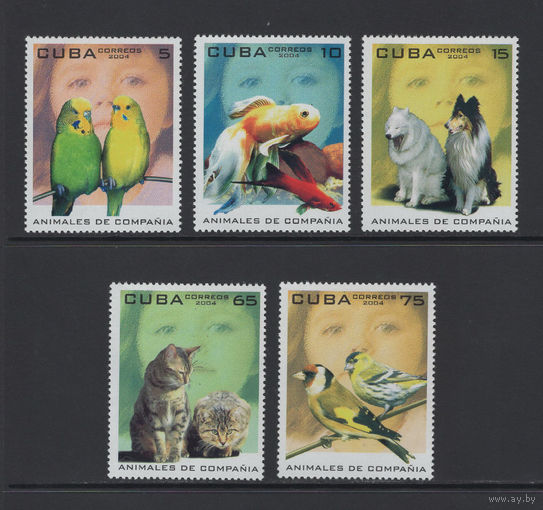 Куба /Cuba 2004 Животные - Птицы Кошки Собаки Аквариумные рыбы