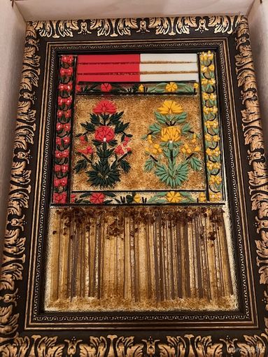 Панно из стекла Слуцкие пояса Vzazerkalie