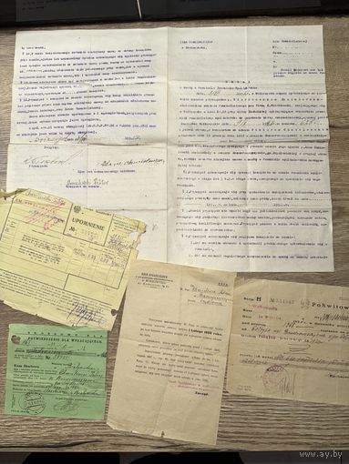 Документы 1923-1935г.цена за все.